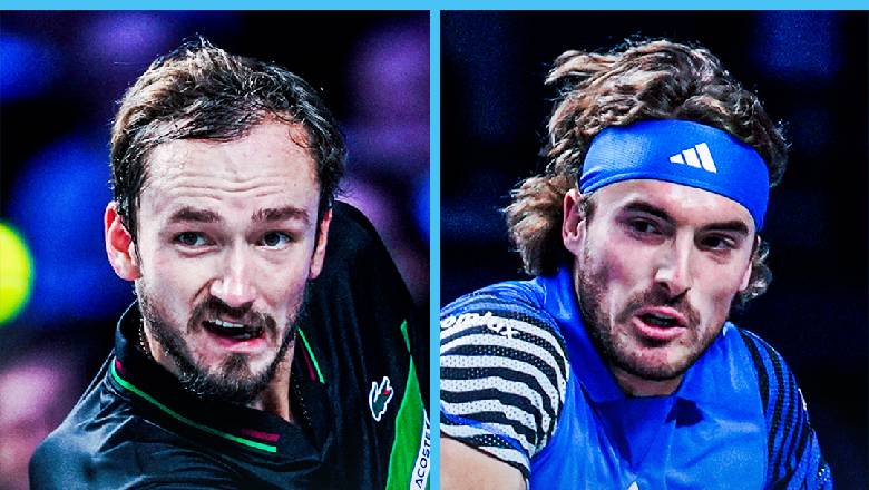 Live Tennis Medvedev vs Tsitsipas, semi -final Vienna Open - 19:00 on October 28 - Photo 1