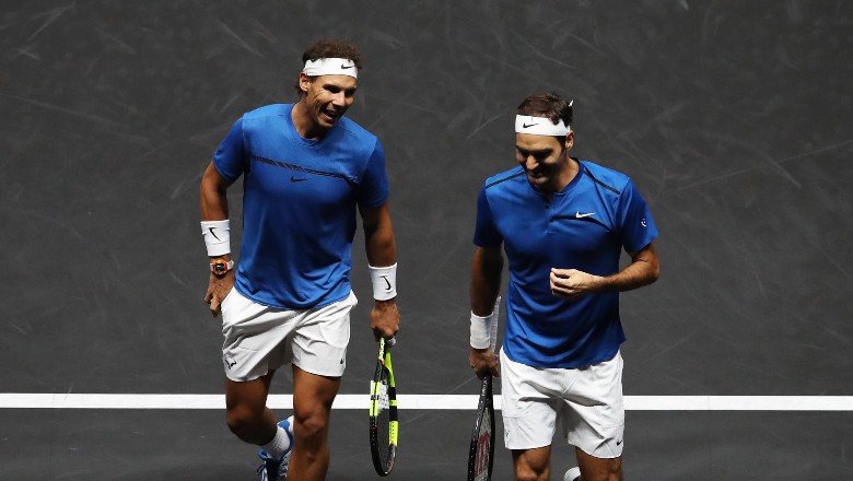 Nadal and Federer invite each other 'Sword Sword Bich' in Laver Cup 2022 - Photo 1
