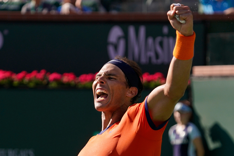 Nadal won the 18th match in a row, in the quarterfinals of Indian Wells Masters 2022 - Photo 1