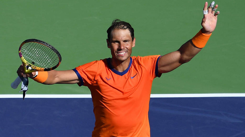 Nadal won the 18th match in a row, in the quarterfinals of Indian Wells Masters 2022 - Photo 2