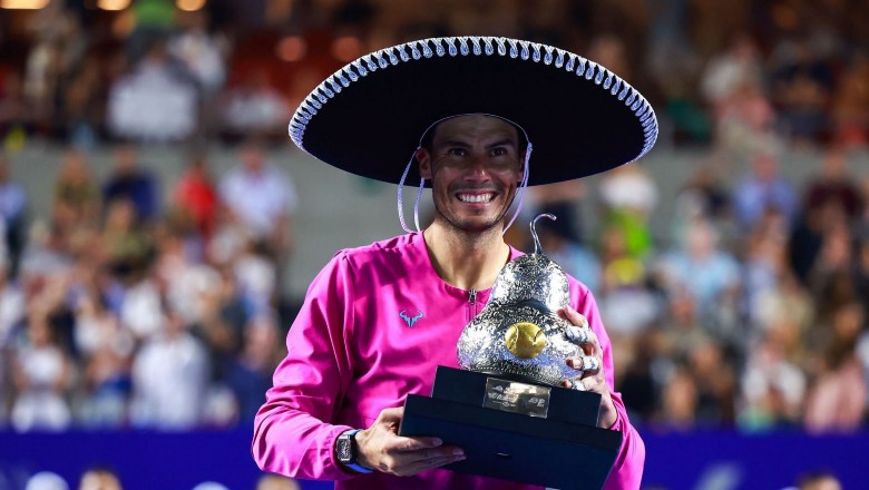 Nadal won the Mexican Open, extending the destructive form in early 2022 - Photo 1