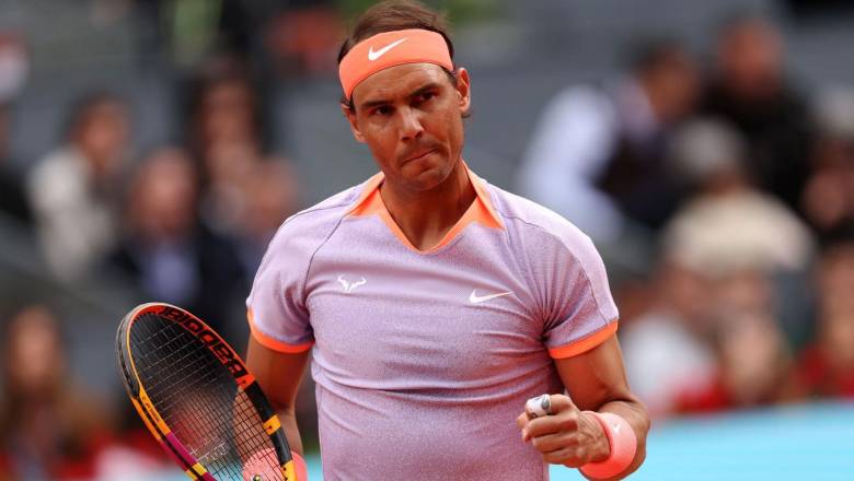Nadal won the speed of the 16 -year -old player, in the second round of Madrid Open 2024 - Photo 1