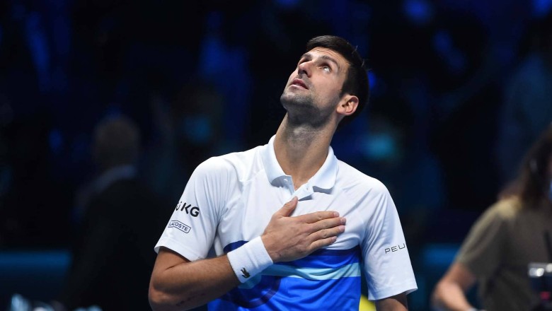 Djokovic starts smoothly at ATP Finals 2021 with a victory over Ruud - Photo 2