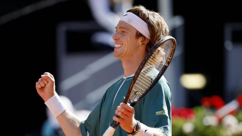Rubleev fought Auger Aliassime in the final of Madrid Open 2024 - Photo 1