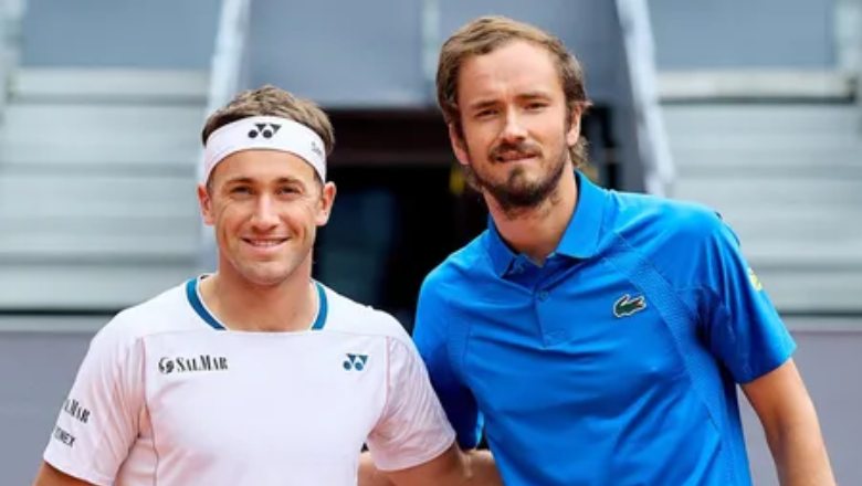 Ruud defeated Medvedev, in the semi -finals of Madrid Open - Photo 1