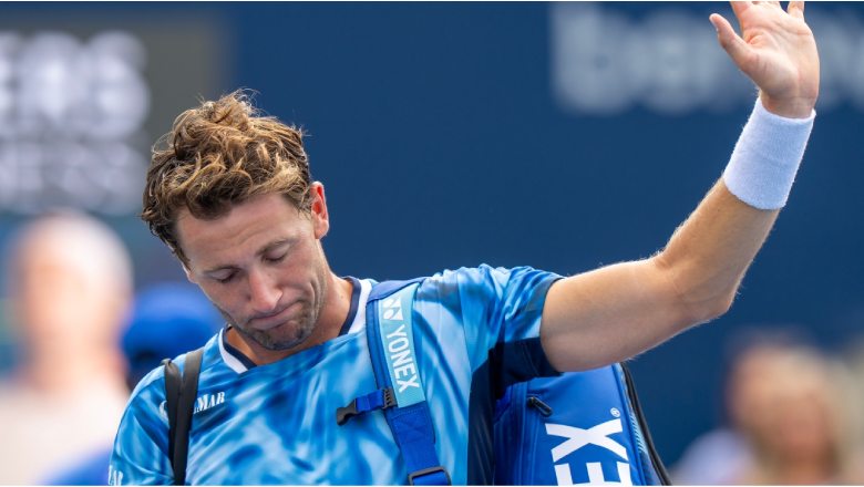 Tennis results on 10/8: Ruud was eliminated in the second round of Cincinnati Masters - Photo 1