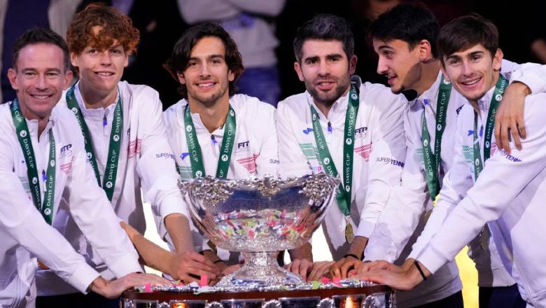 Sinner and Arnaldi helped Italy win the Davis Cup after nearly 50 years of waiting - Photo 1