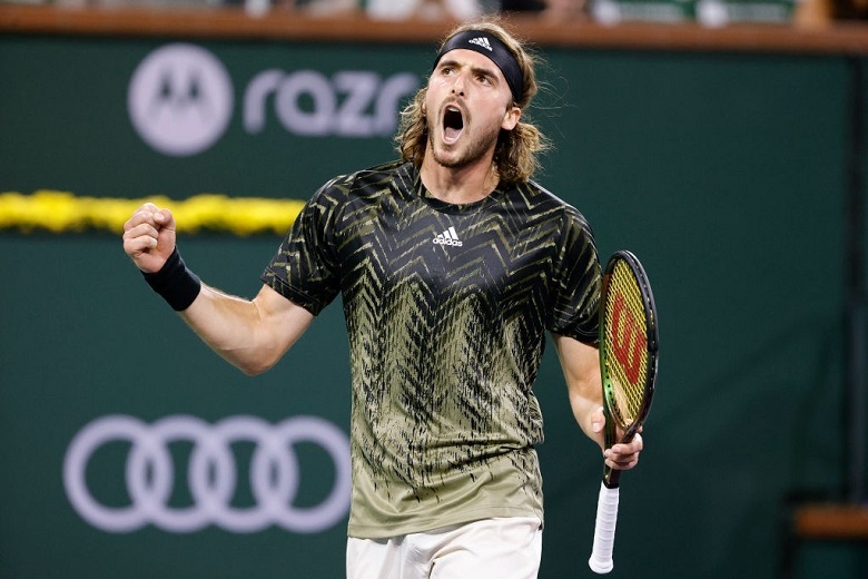 Stefanos Tsitsipas won easily in the second round of Indian Wells 2021 - Photo 1