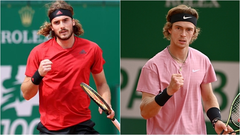 Stefanos Tennis Stefanos Tsitsipas vs Andrey Rubleev, 19h30 on 18/4 - Photo 1