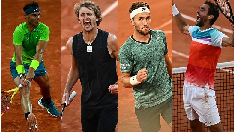 Tennis schedule on 3/6: Men's Semi -finals Roland Garros - Nadal vs Zverev - Photo 1