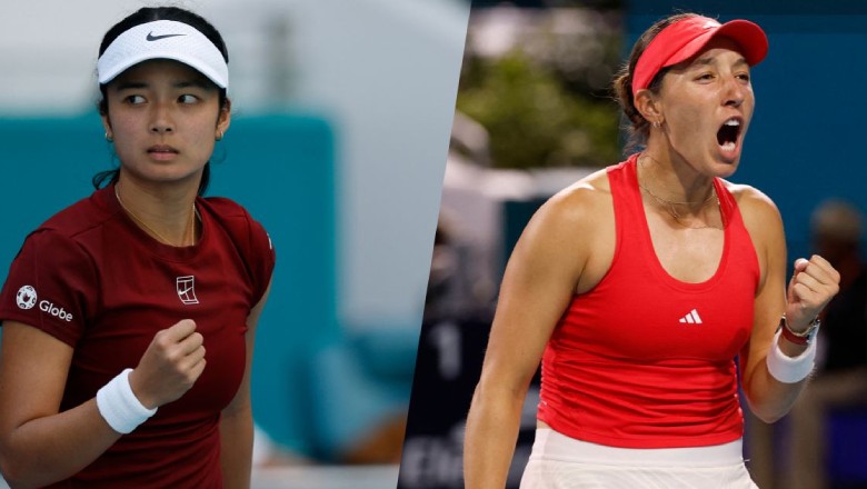 Tennis schedule on the morning of March 28: Miami Open Women's Semifinals - Eala Dad Pegula - Photo 1