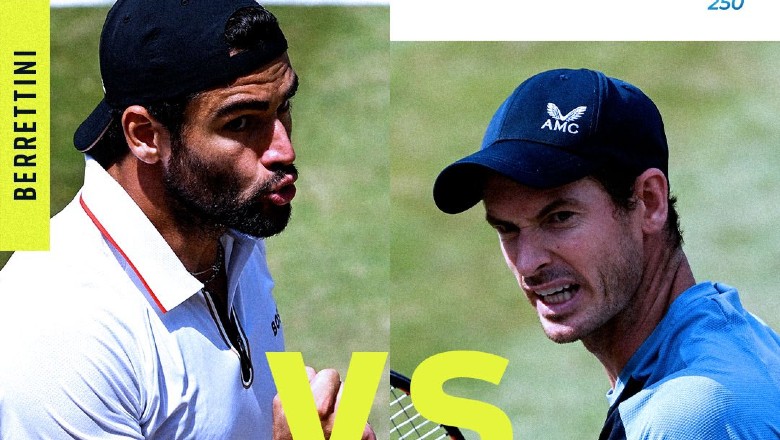 Tennis schedule today 12/6: Final Stuttgart Open - Murray vs Berrettini - Photo 1