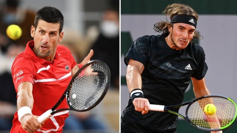 Tennis schedule today 13/6: Men's menu finals Roland Garros - Djokovic vs Tsitsipas - Photo 1