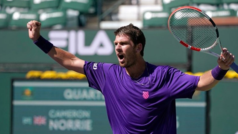 Tennis schedule today 18/10: Final Indian Wells Masters - Basilashvili vs Norrie - Photo 1