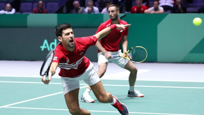 Tennis schedule today 26/11: Davis Cup on 2 - Focus Serbia vs Austria - Photo 1