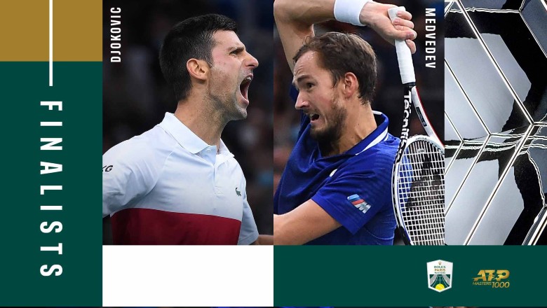 Tennis schedule today 7/11: Final Paris Masters 2021 - Djokovic vs Medvedev - Photo 1
