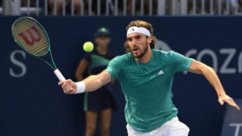 Tsitsipas lost to the Chinese player in the Winston -Salem Open 2025 match - Photo 4