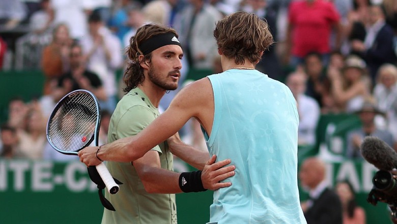 Tsitsipas lower Zverev after 2 sets, in the final of Monte Carlo Masters - Photo 1