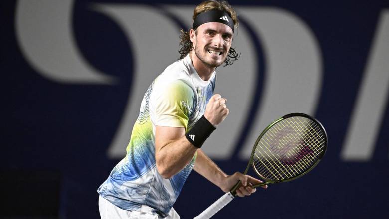 Tsitsipas started smoothly at Los Cabos Open, winning tickets to the quarterfinals - Photo 1