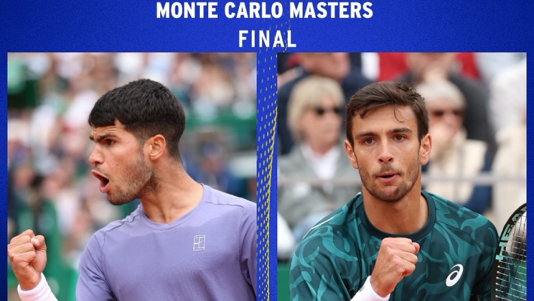 Watch the match Alcaraz vs Musetti - Final Monte Carlo Masters 2025 on? - Photo 1