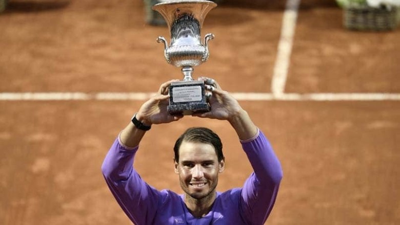 What does Nadal say on the coronation day Rome Masters 2021? - Photo 3