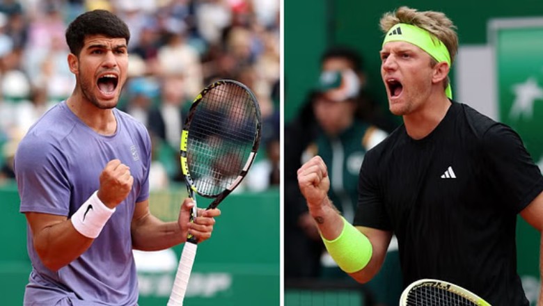 When did the semi -final schedule Monte Carlo Masters: Alcaraz Davidovich Fokina? - Photo 1